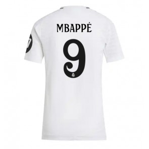 Real Madrid Kylian Mbappe #9 Dámské Domácí Dres 2024-25 Krátký Rukáv